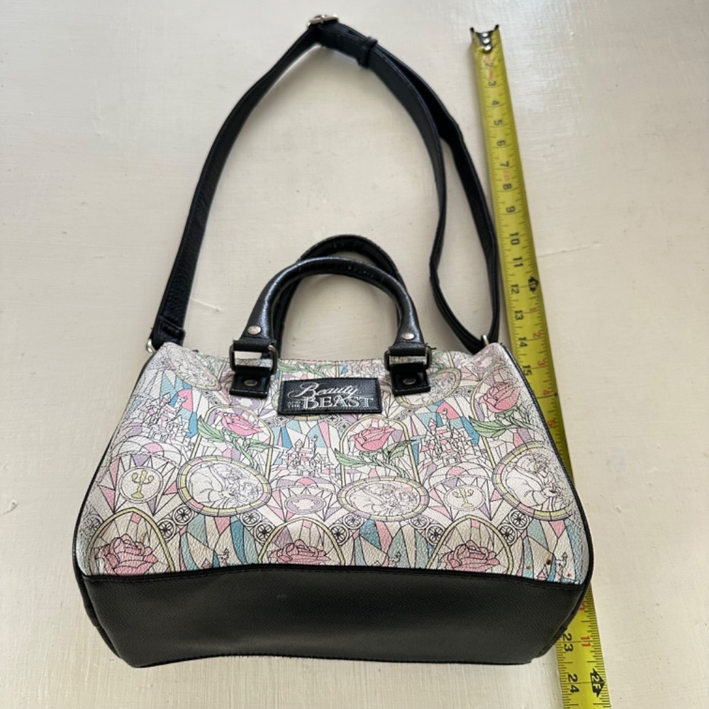 Disney Beauty And The Beast Bag - Black And Pink - image 8